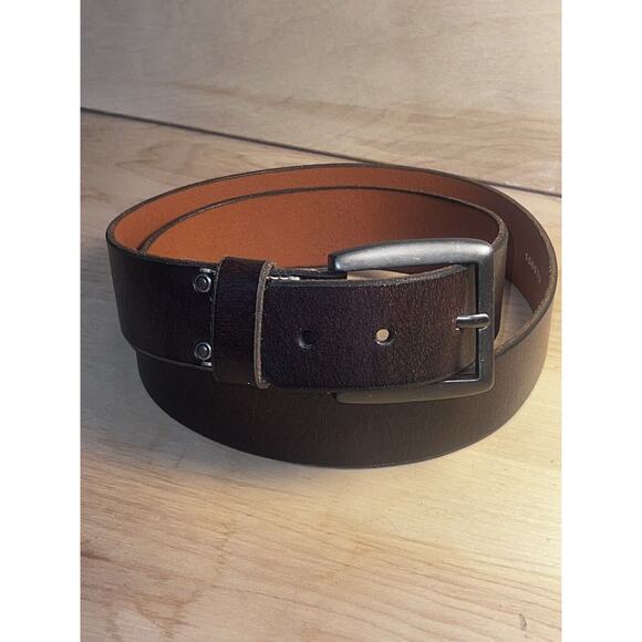 Fossil Dark Brown Belt - Picture 1 of 7
